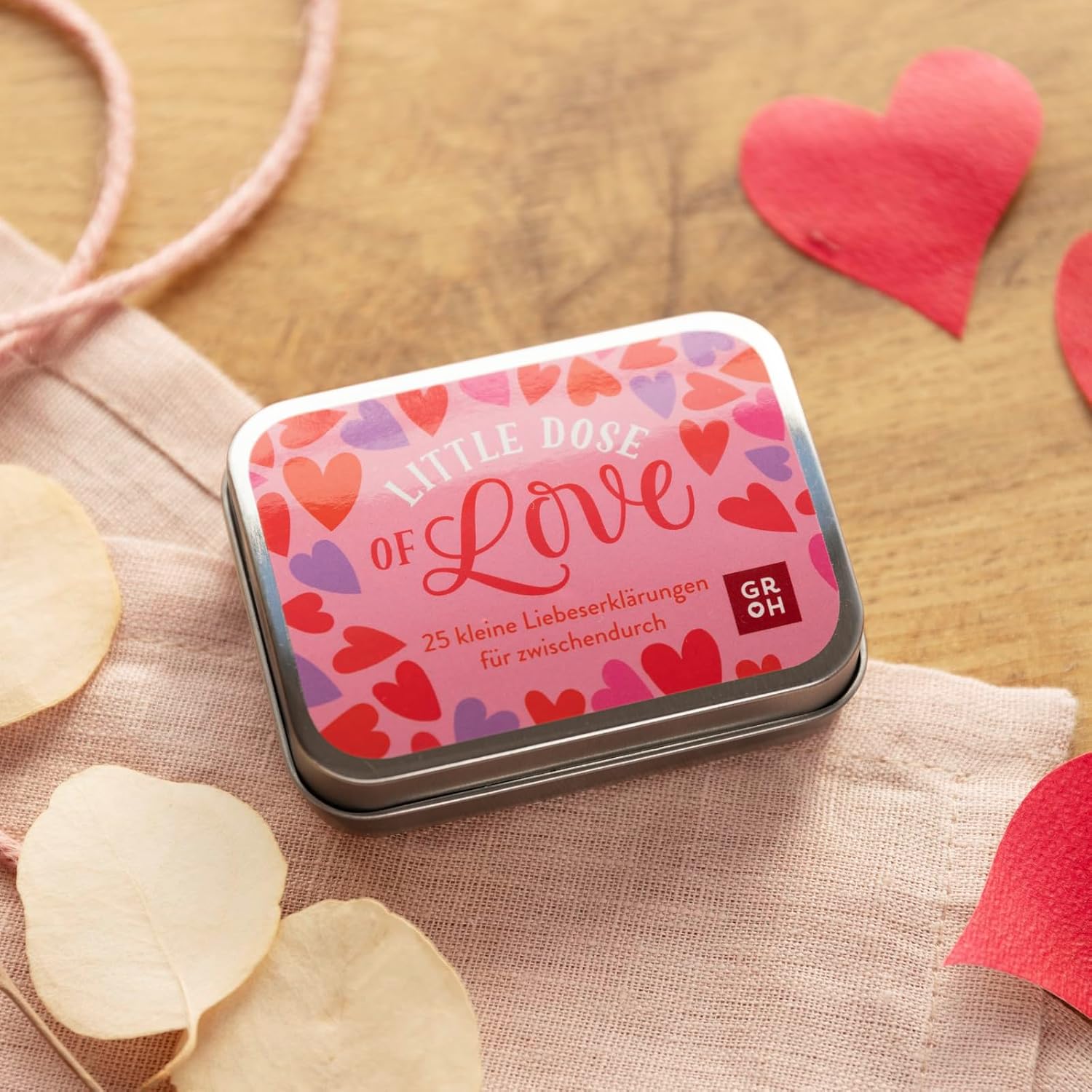 Little Dose of Love: 25 kleine Liebeserklärungen für zwischendurch | Süße Metalldose mit Liebesbotschaften als romantisches Geschenk für Valentinstag, Jahrestag, o.ä. – Bild 7