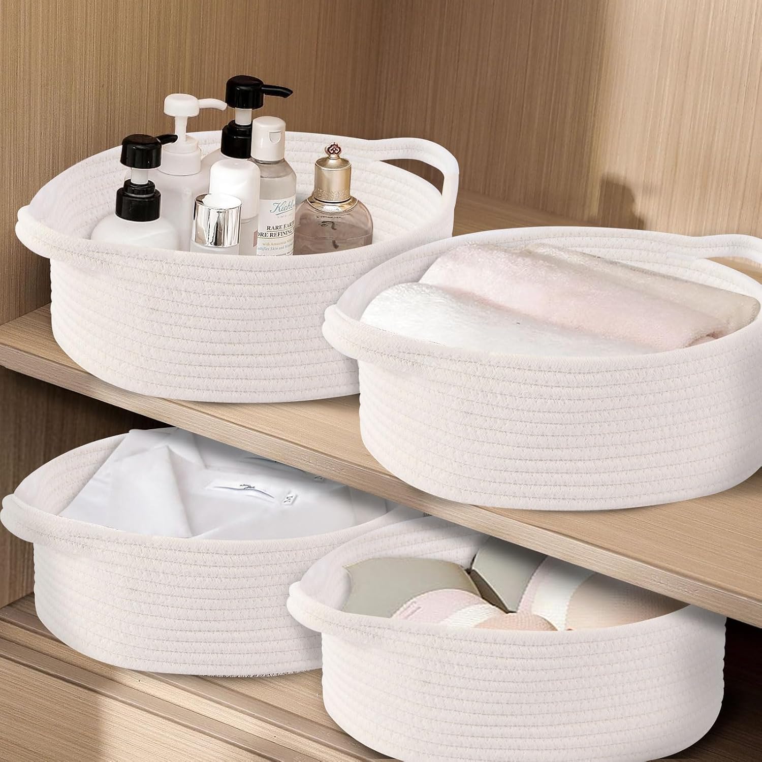 OUTBROS Decorative Storage Box 30D x 20W x 13H White – Bild 6