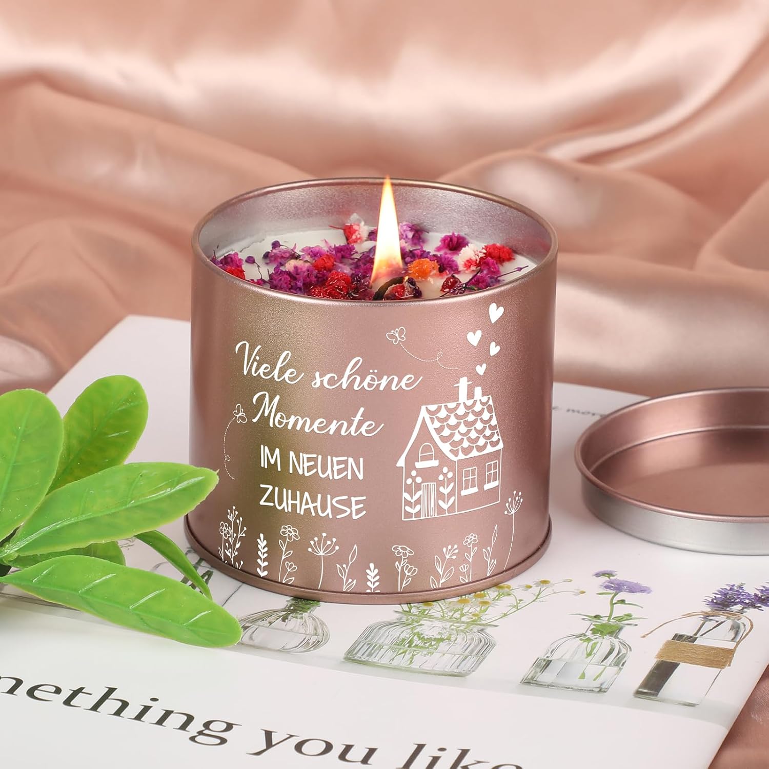 PRSTENLY Housewarming Gifts Home, 9 oz Lavender Scented Candle – Bild 6