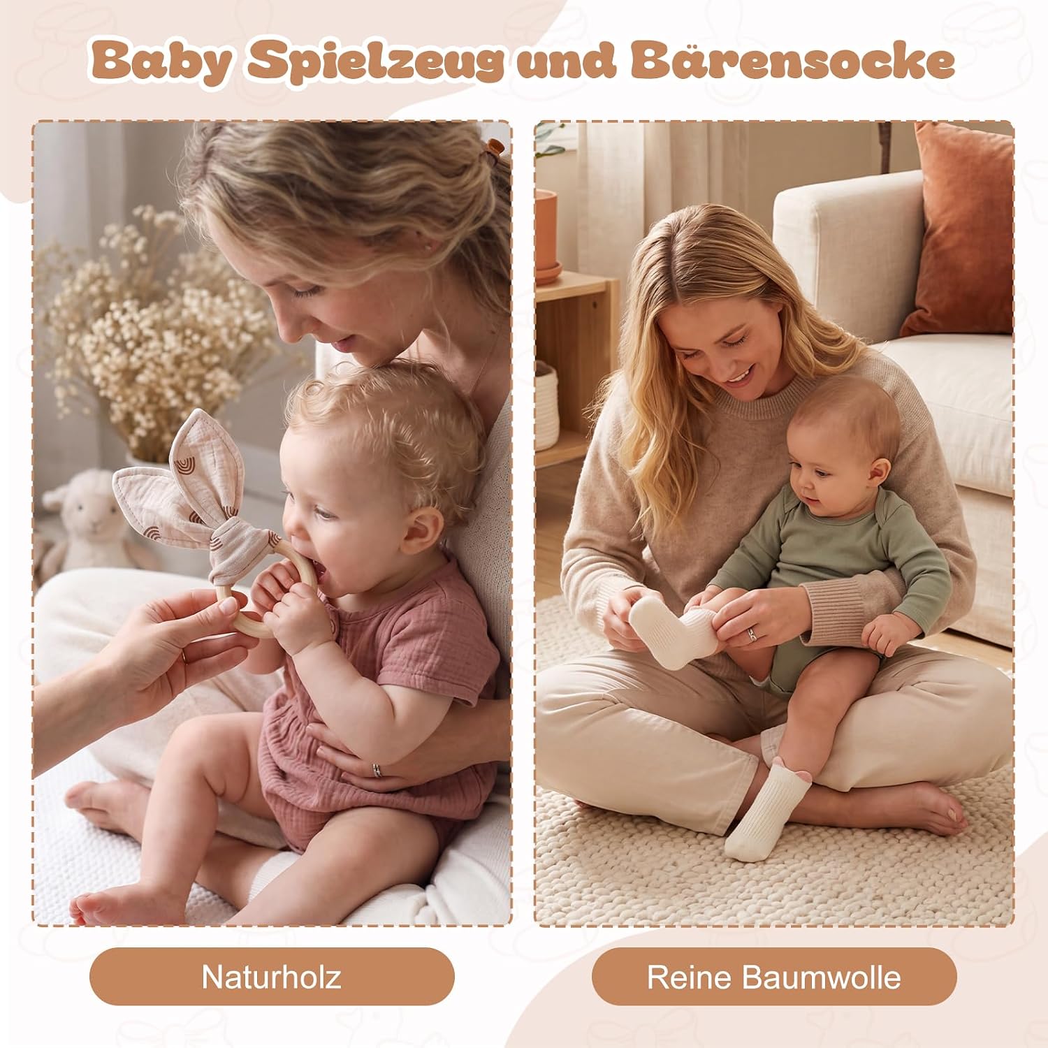 Baby Gift, Pack of 10 Nappy Bags for Boys and Girls – Bild 5