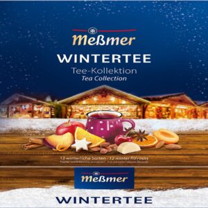 Meßmer Winter Tea Collection Box | 12 of the Most Popular Tea Types in 180 Tea Bags | The Perfect Tea Gift | Fruit Tea, Rooibo Tea, Herbal Tea