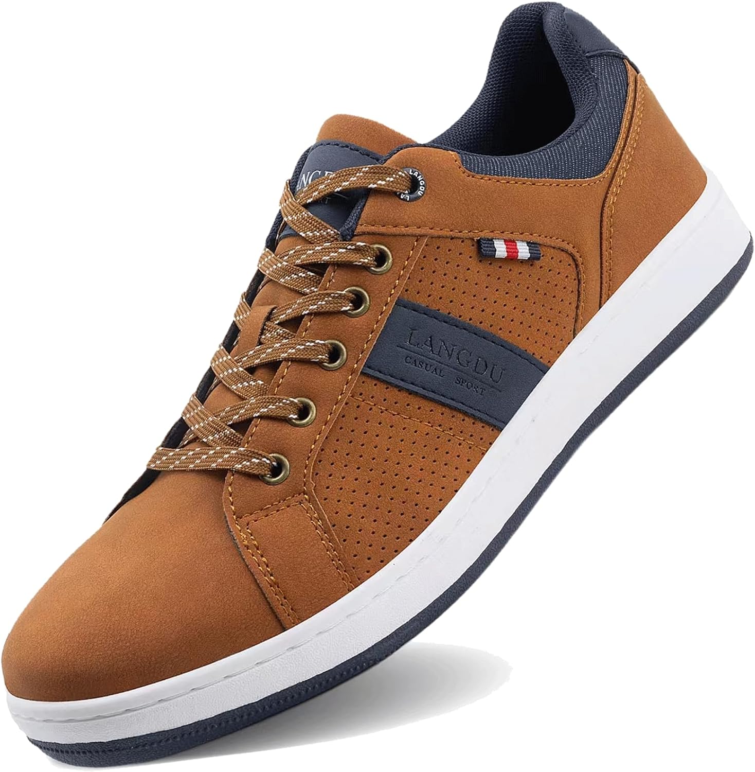 LANGDU Men's Casual Shoes Trainers Lightweight 41-46