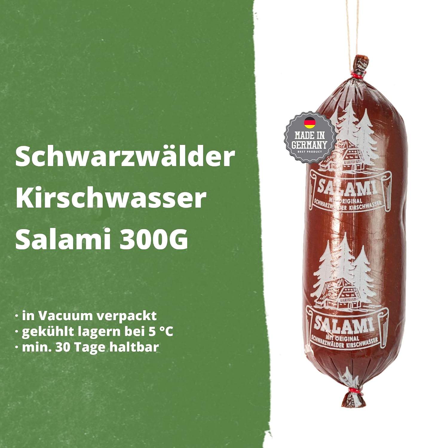 Schwarzwald Butcher Shop - Heimat Canned Sausage Set - Great Gift Package with Durable Canned Sausages, Ham, Salami, Farmer's Sausages, Old Baden Mustard - 8 Pieces – Bild 6