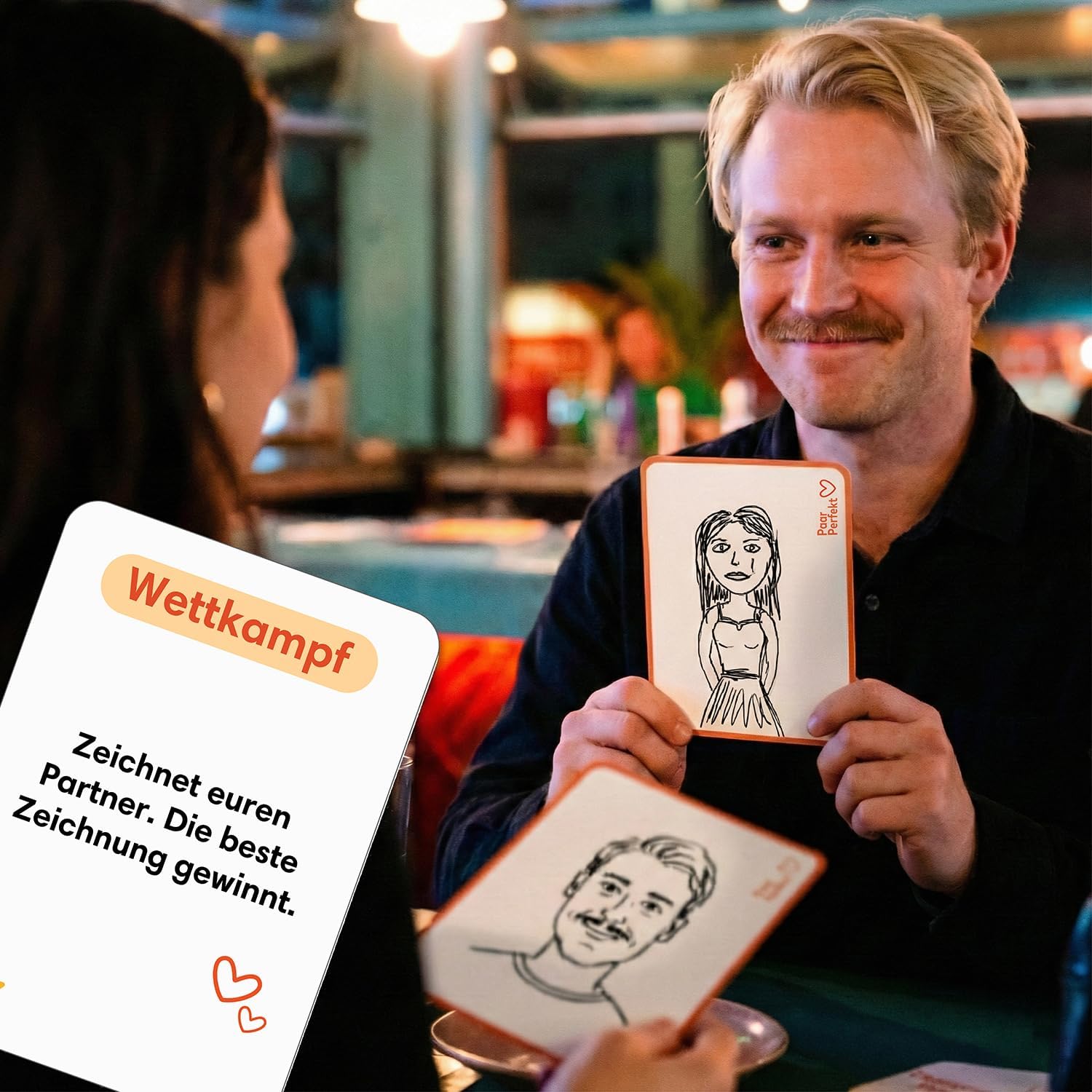TIPSI Perfect Couple - The Fun Game for Couples for Two | Find Out How Well You Know Each Other | Couple Gifts for Boyfriend or Girlfriend | Anniversary Gift for Him & Her or Valentine's Day – Bild 4