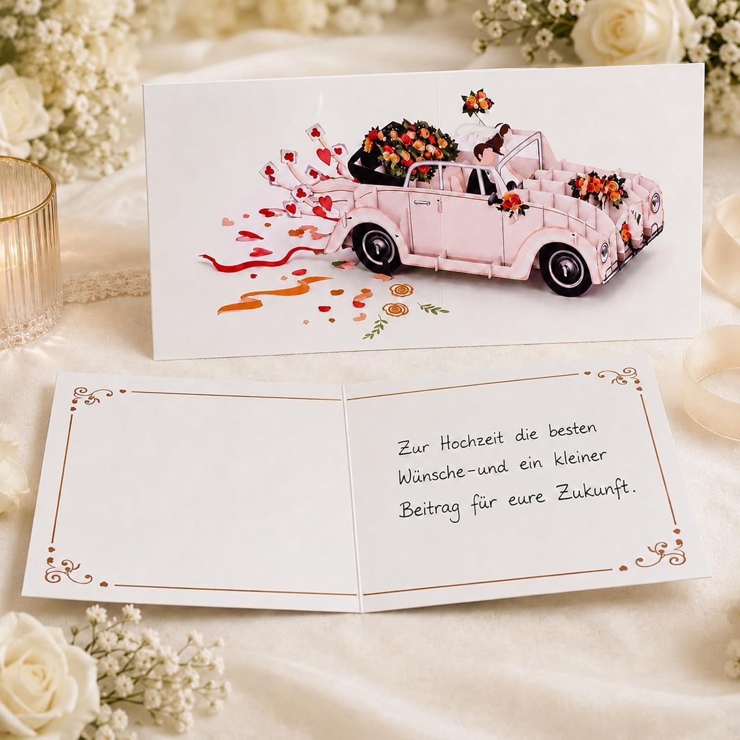 Personalised Wedding Money Gift Acrylic Gifts for Bride and Groom – Bild 4