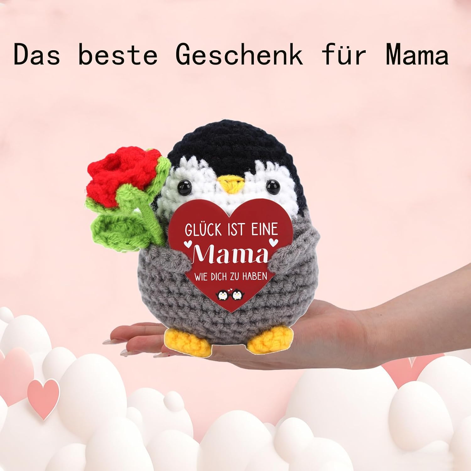 Gifts for Mum, Mother's Day Gifts, Pocket Hug Penguin – Bild 5