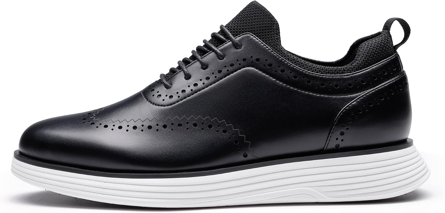 Bruno Marc Men's Suit Shoes MaxFlex Suit Craft Casual Lace-Up Business Sports Shoes Modern Classic Size SBOX2326M-E – Bild 3