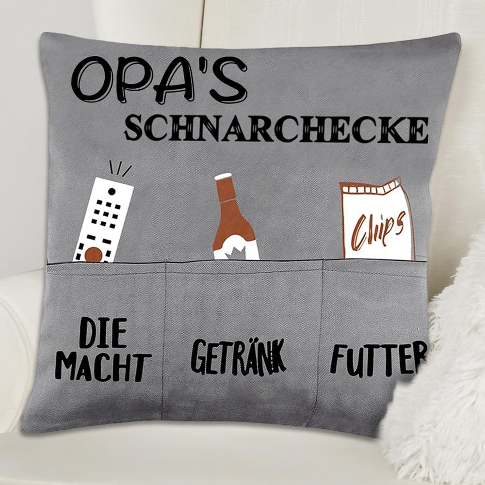 Grandpa Gift for Grandpa Cushion Cover 45 x 45 cm Gift Grandpa – Bild 5
