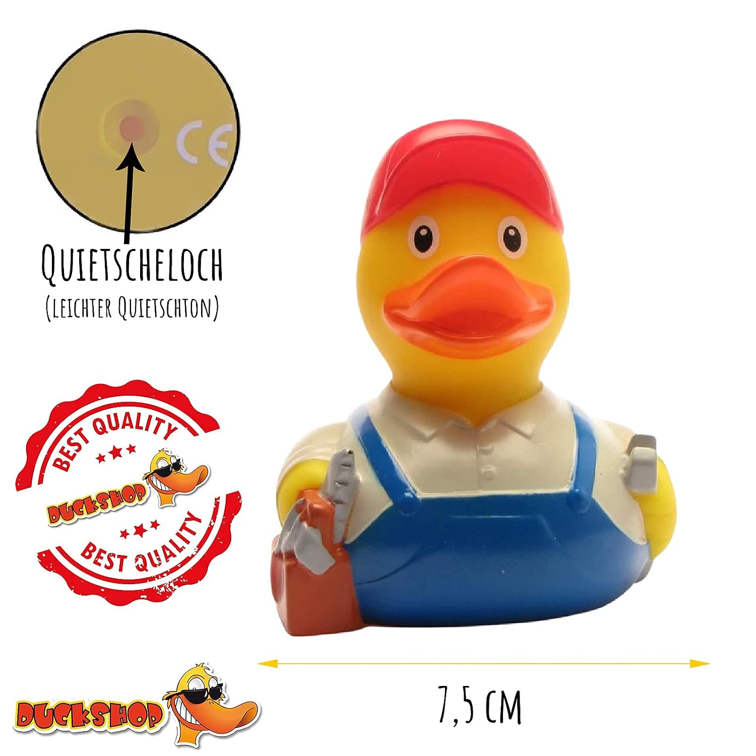 Rubber Duck - Bath Duck - craftsman – Bild 5