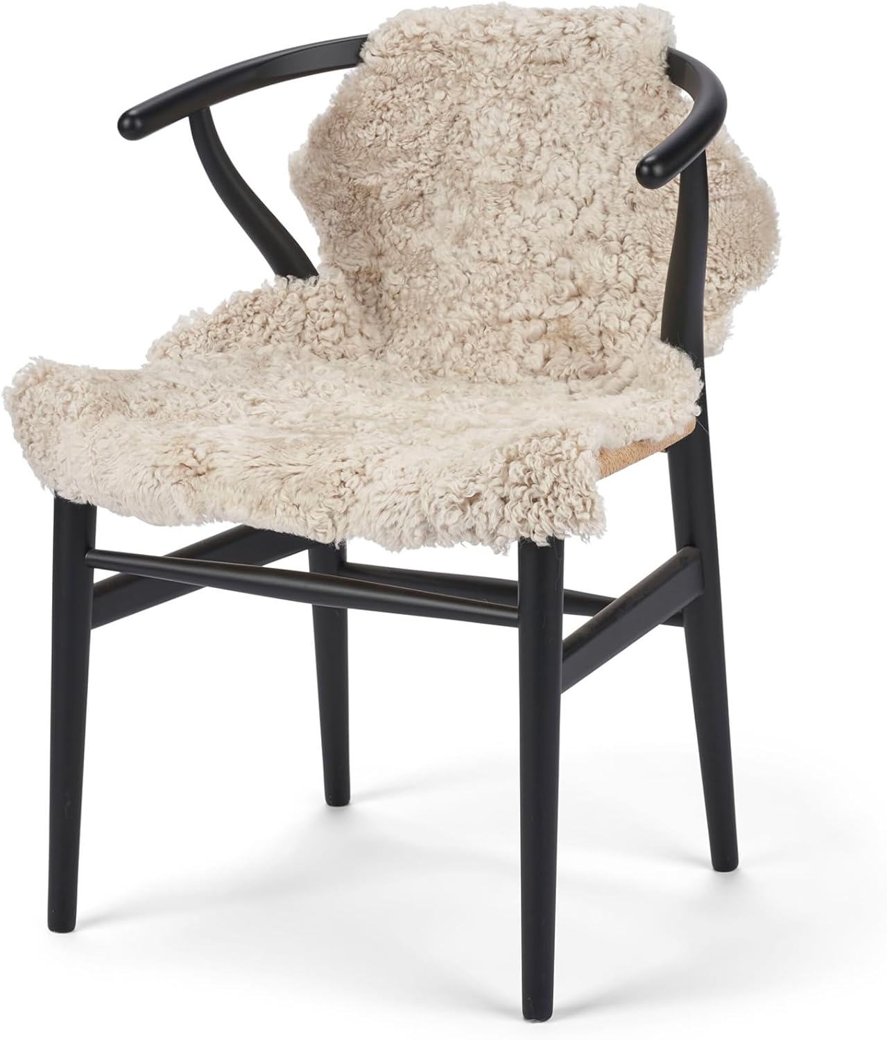 Nordic Sheep Real Lambskin Rug 90 x 60 cm Beige