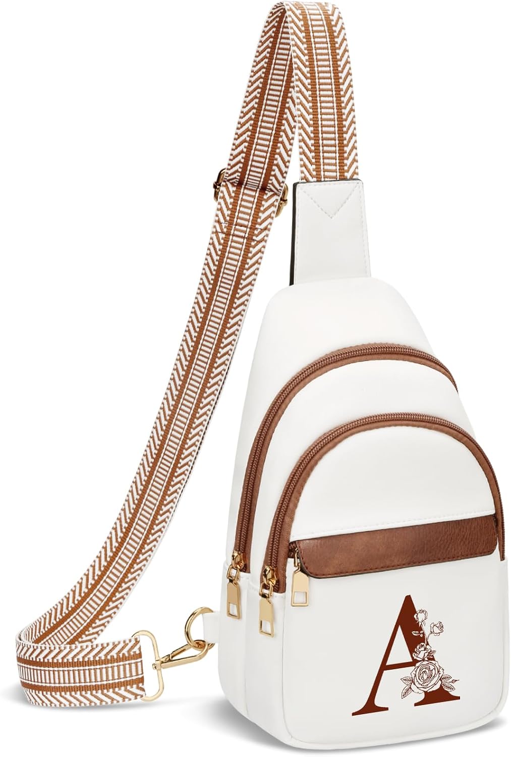 Shoulder Bag Shoulder Bag Bum Bag for Women with Initial Chest Bag