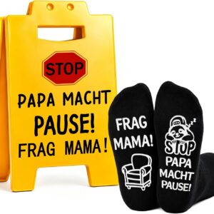 WenmthG Gifts for Dad & Mum – Funny Socks & Stand, /