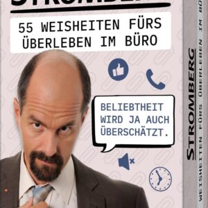 Stromberg – Das Kartendeck: 55 Büroweisheiten fürs Überleben im Arbeitsalltag. Beliebtheit wird ja auch überschätzt | Anti-Achtsamkeit für den Job, Lustiges Geschenk für Arbeitskollegen, Chefs