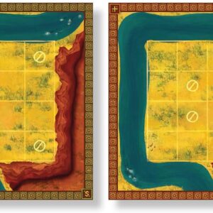 FlexiQ Strategeti – Tactical Animal Board Game in Serengeti | Strategy Game from 7 Years | 2 Players, Approx. 10 Minutes Playing Time | Educational Game to Promote Planning & Adaptability