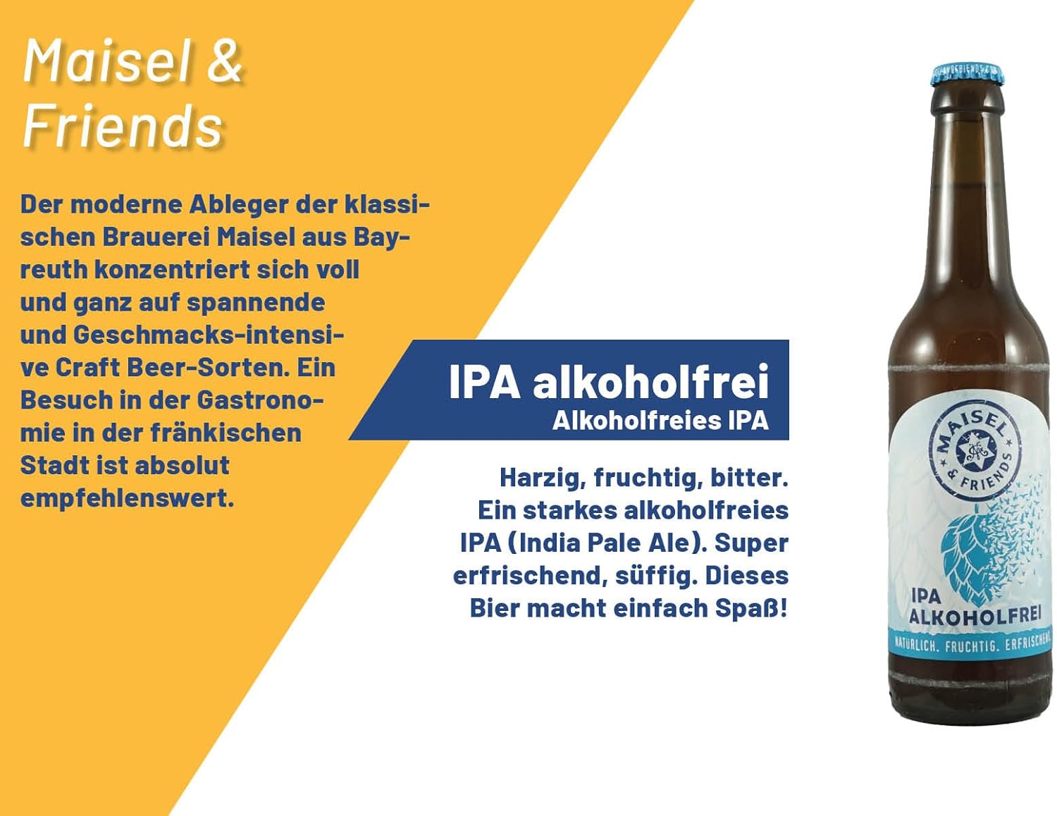 Alcohol-free craft beer package - 10 award-winning non-alcoholic beers, beer alcohol-free - beer gifts for men, birthday gift men, beer gift, craft beer gift package – Bild 4