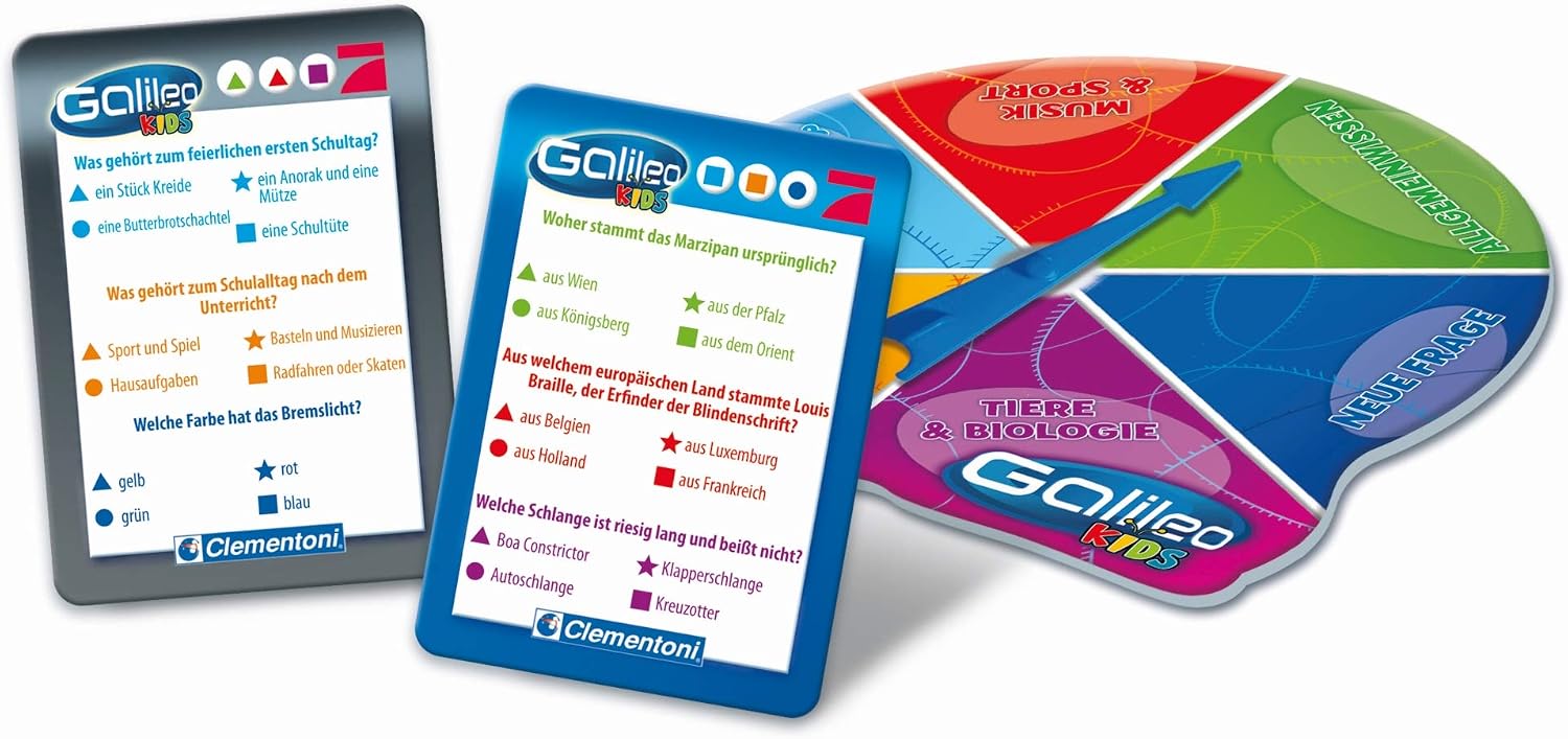 Clementoni 69808 - Galileo Kids Knowledge Quiz (German language version) – Bild 2