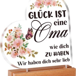Grandma Gift, Grandma Birthday Gift, Decorative Ornaments Made of Acrylic