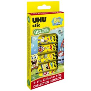 UHU stic Glue Stick BTS 2026 SPONGEBOB 8 x 8.2 g