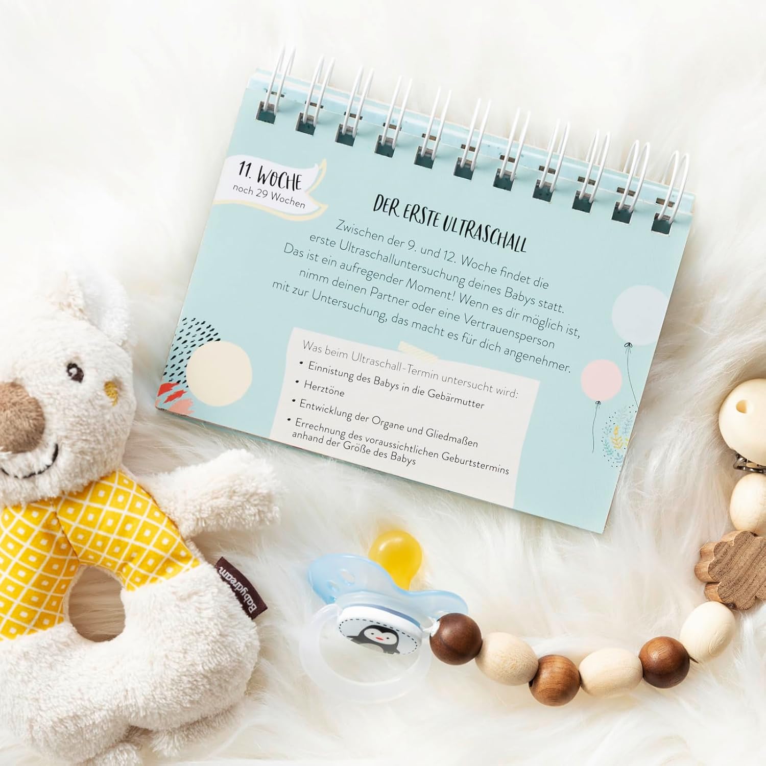 Ein kleines Wunder wächst heran.: Mein Schwangerschafts-Countdown Woche für Woche (Geschenke für die Schwangerschaft und werdende Mamas) – Bild 9