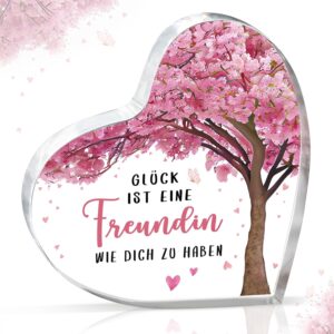Gleevara Best Friend Gifts, Heart Shaped Acrylic Home Decoration