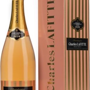 Champagne Charles Lafitte 1834 Brut Rosé with Gift Box (1 x 0.75 L)