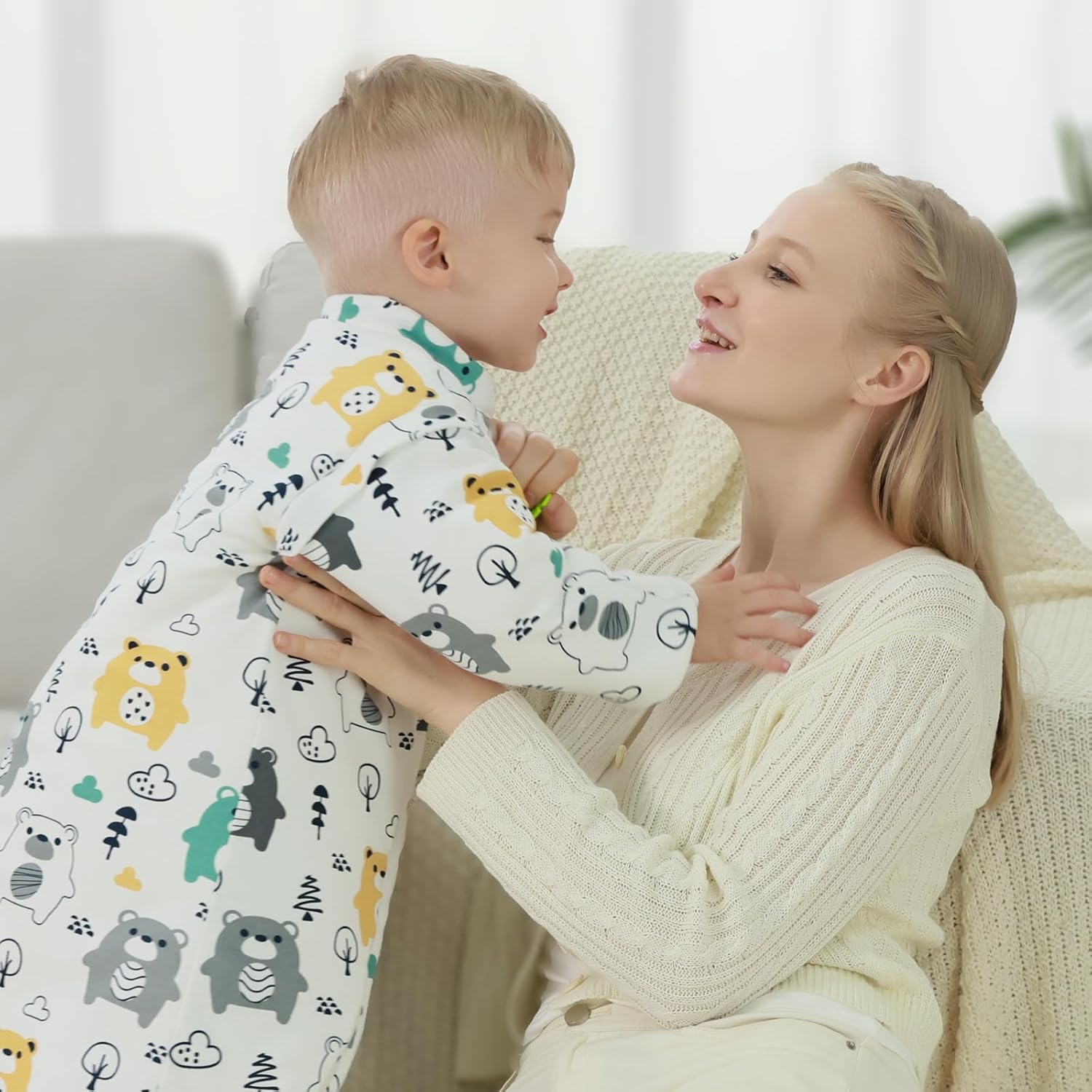 Baby Sleeping Bag 3.5 Tog Winter Long Sleeve from Birth to 4 Years – Bild 9