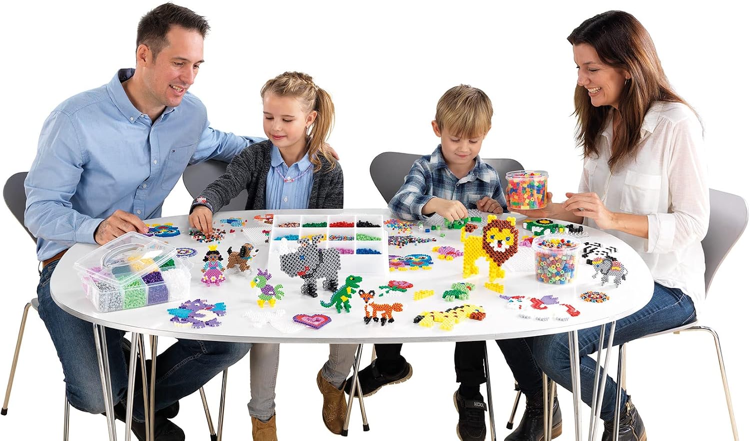 Hama 3138 Gift Pack Magical Horses Approx. Ironing Beads, 2 Pegboards and Accessories 4000 pcs – Bild 5
