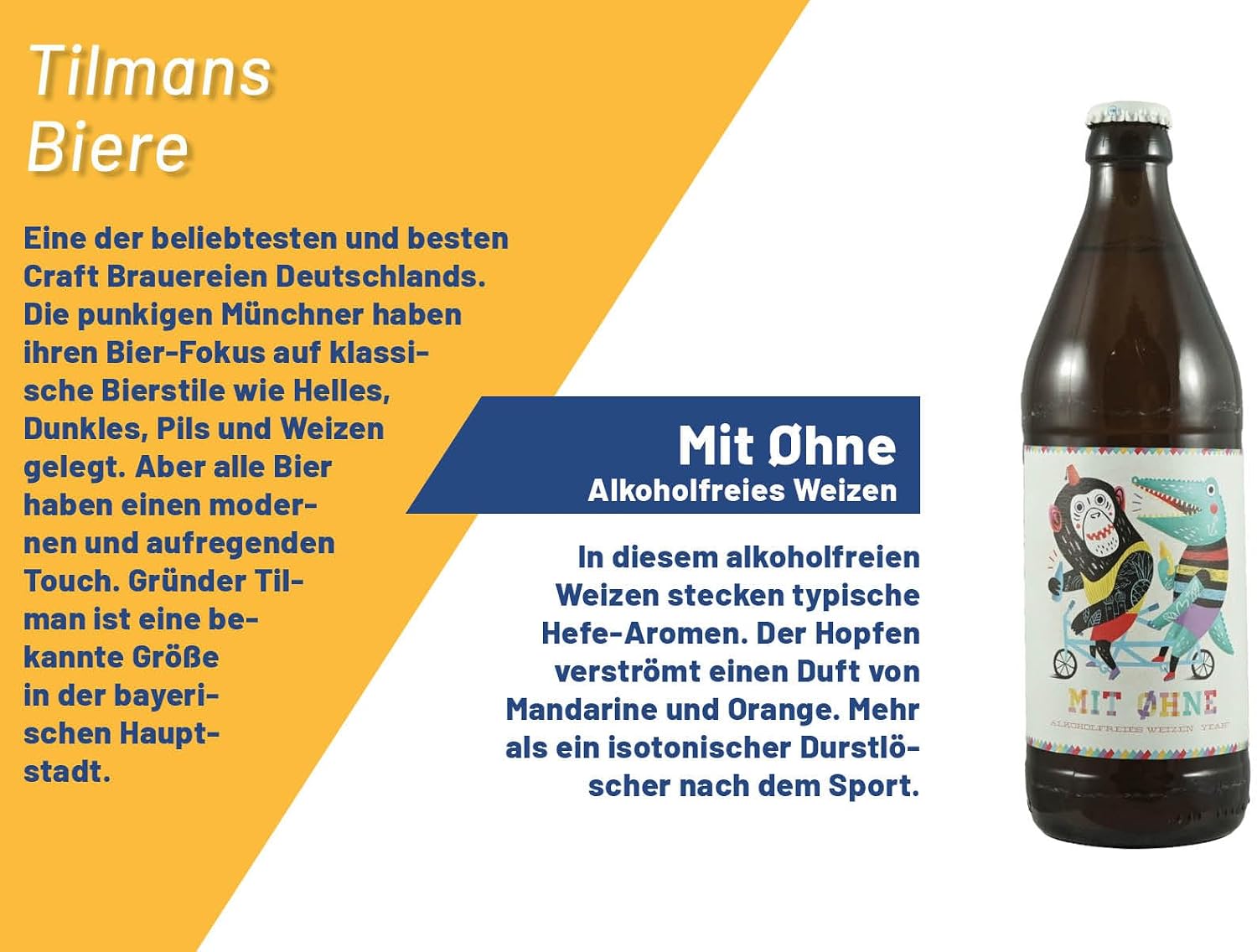 Alcohol-free craft beer package - 10 award-winning non-alcoholic beers, beer alcohol-free - beer gifts for men, birthday gift men, beer gift, craft beer gift package – Bild 8