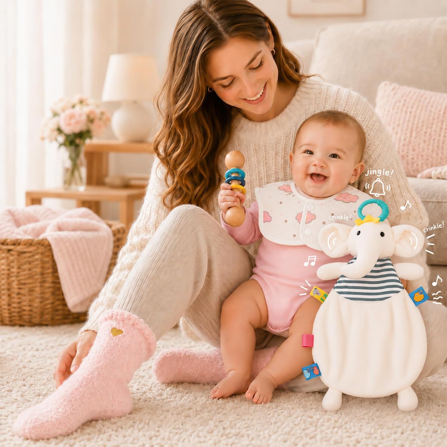 Newborn Gift Girl 9-in-1 Baby Gifts for Birth Shower – Bild 5