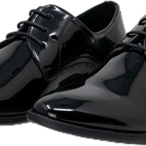 Smokies Edward Classic Patent Shoes with Leather Lining Men’s Tuxedo Shoes (EU Edward)