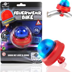 Smart-Planet Bicycle Bell Bicycle Siren Fire Brigade for Children LED
