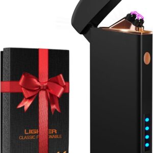 Coquimbo Gifts for Men Him Dad Lighter Electric (Black)