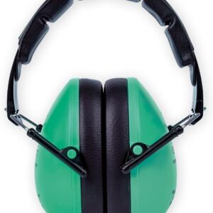 TimeTEX - Auris Plus Hearing Protection for Children Turquoise | Robust, Adjustable and Foldable Noise Protection Headphones with Insulation Value 24.3 dB | Contents: 1 x Noise Cancelling Ear Protection, 11 x 8 cm