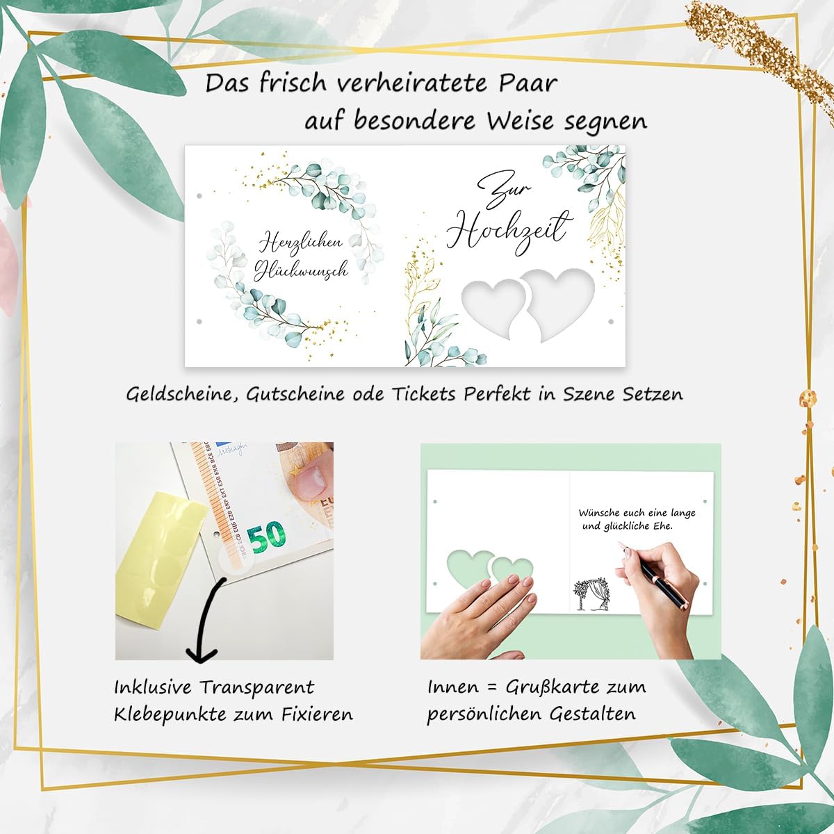 Wedding Money Gift – Elegant Wedding Gifts for Bride and Groom – Bild 5