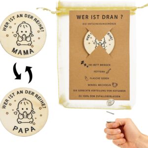 Gifts for Birth, New Dad Mum Gifts Decision Coin