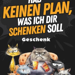 Hab‘ keinen Plan, was ich dir schenken soll: Das ultimativ lustige Geschenk für Männer vollgepackt mit unnützem Wissen, kniffligen Rätseln und kuriosen Fakten