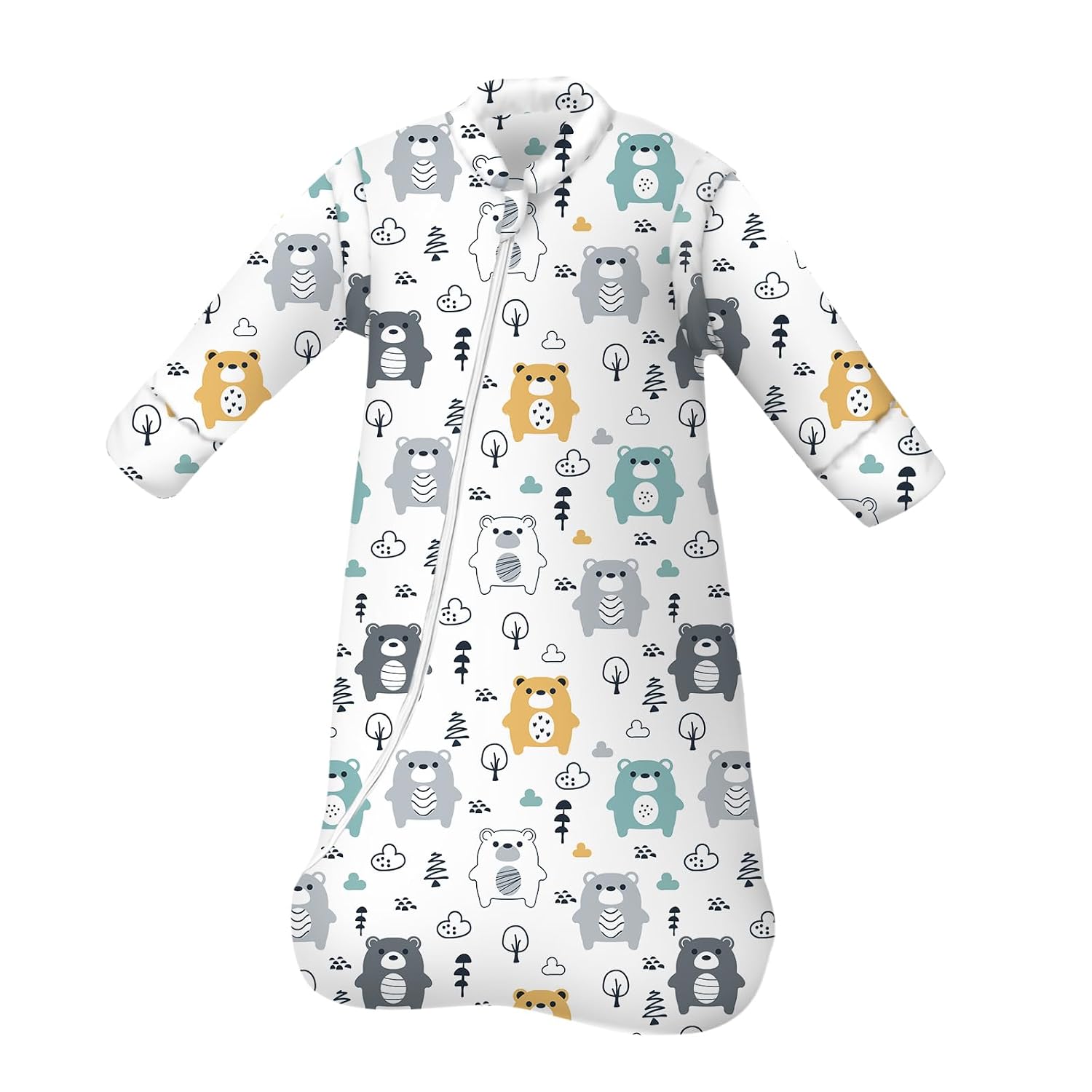 Baby Sleeping Bag 3.5 Tog Winter Long Sleeve from Birth to 4 Years