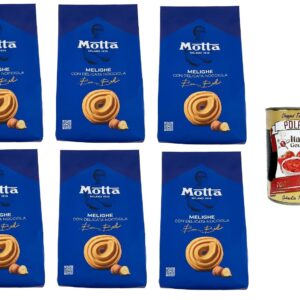 Motta Melighe Con Delicata Nocciola Melinghe with Delicate Hazelnut 6 x 290 g + Italian Gourmet Polpa 400 g