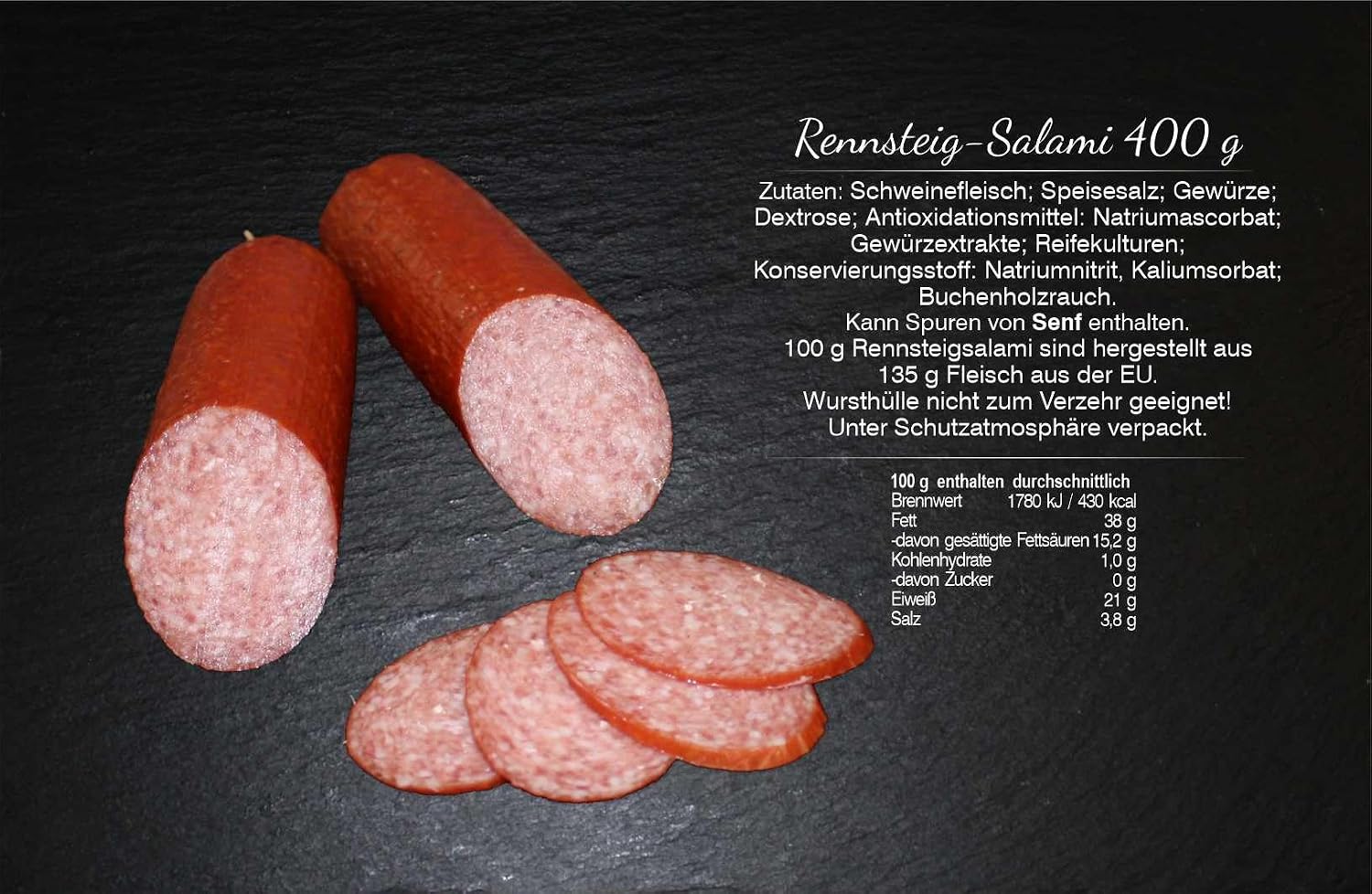 Salami Package I Salamis for Gourmets I Sausage from Thuringia – Bild 4