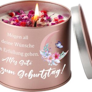 Prstenly Birthday Gift for Women, 9 oz Birthday Candles Gifts