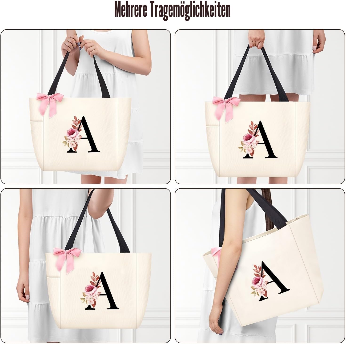 Vavabox Women's A-Z Handbag with Letter - Gifts for Women – Bild 5