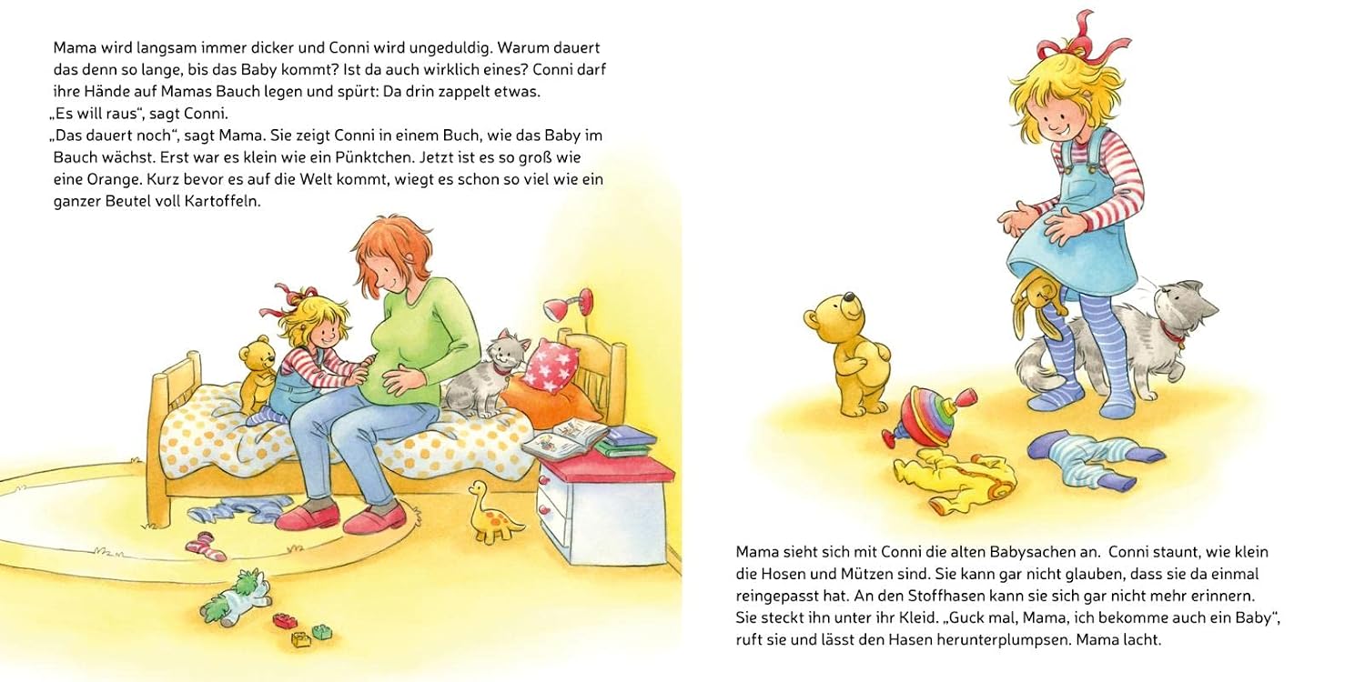 LESEMAUS 118: Conni und das neue Baby: Liebenswertes Bilderbuch über Geschwisterchen für Kinder ab 3 (118) – Bild 4