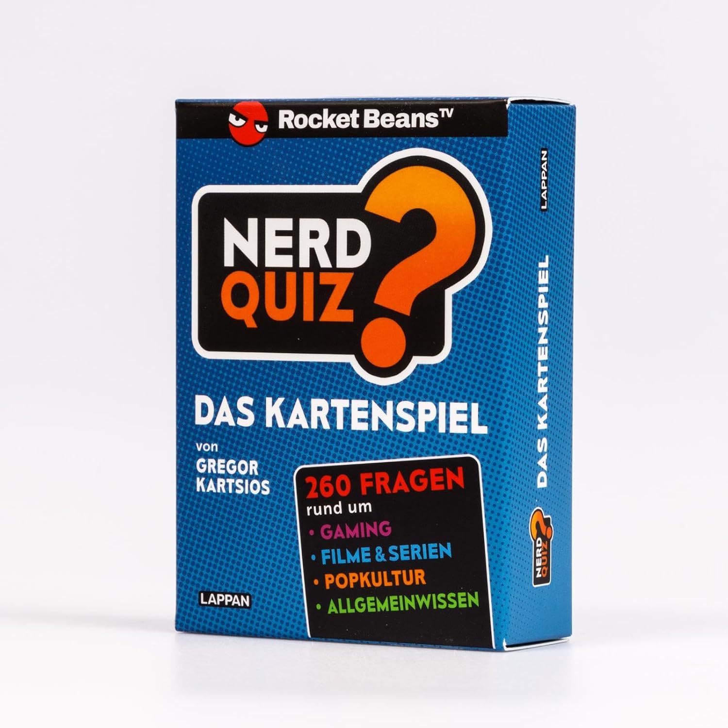 Nerd Quiz - das Kartenspiel: 260 Fragen rund um Games, Filme und Popkultur | Präsentiert von Rocket Beans TV! | Quizspiel für große Runden und Kartenspiel für unterwegs – Bild 2