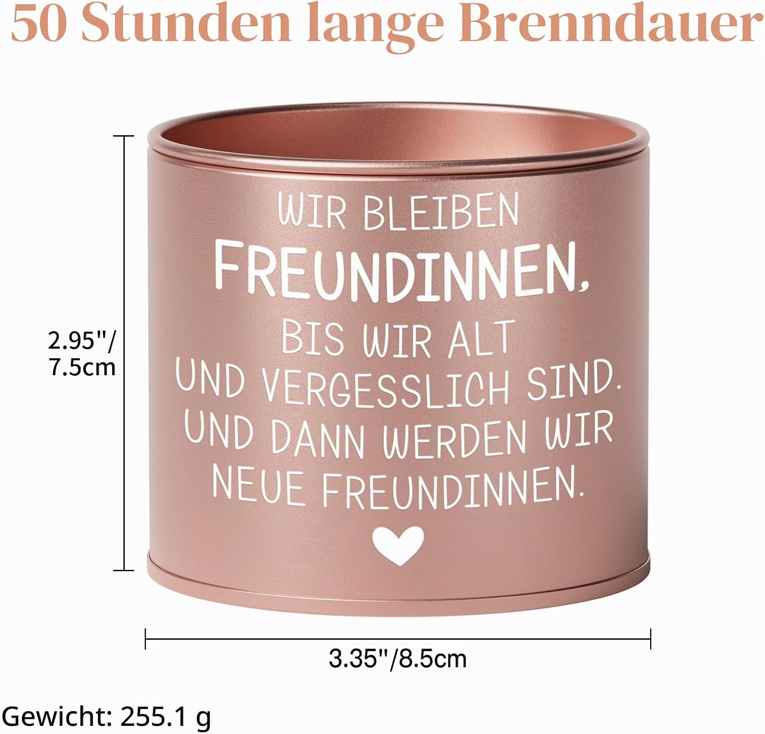 PRSTENLY Gifts for Girlfriend's Birthday, 9 oz Lavender Scented Candle – Bild 2