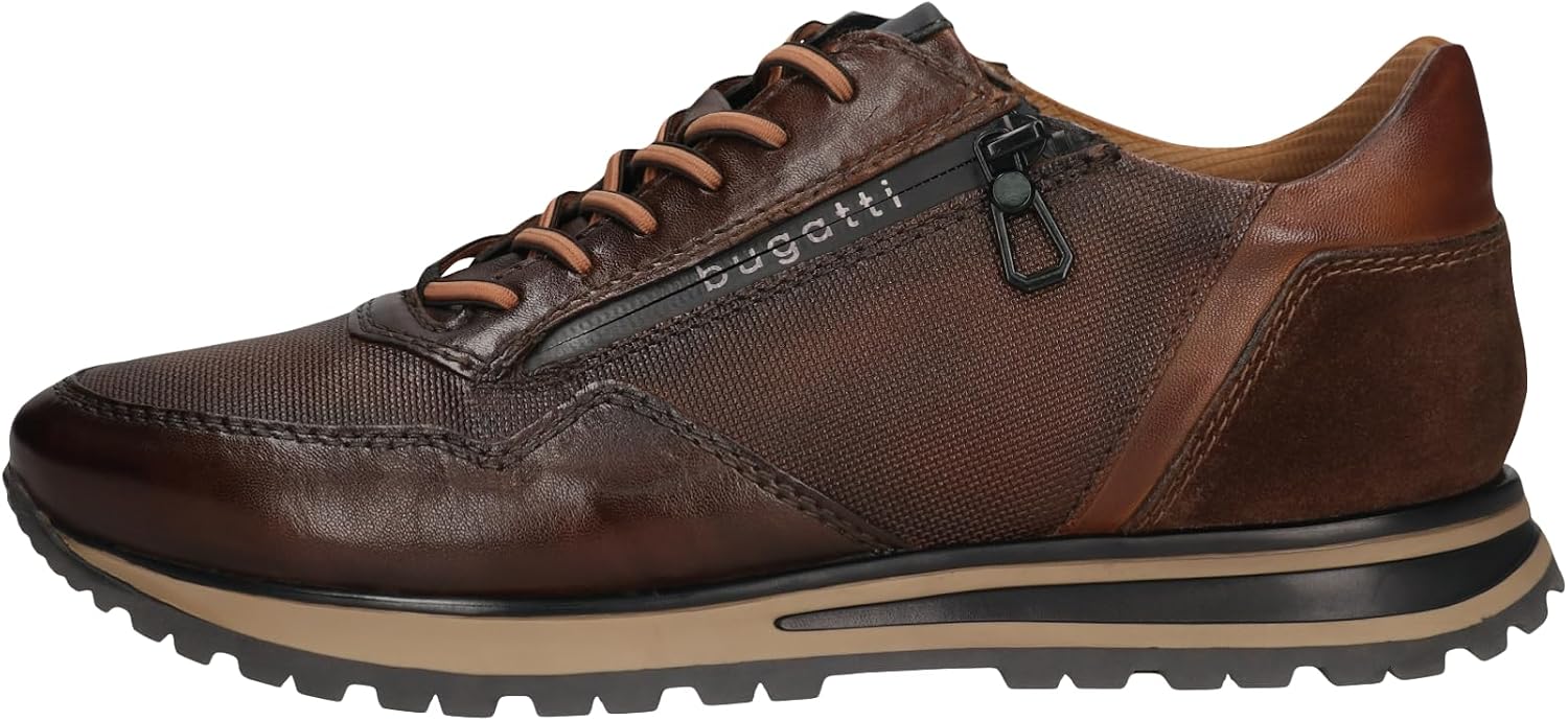 bugatti Men's Business Shoes, Men's Lace-Up, Interchangeable Footbed – Bild 2