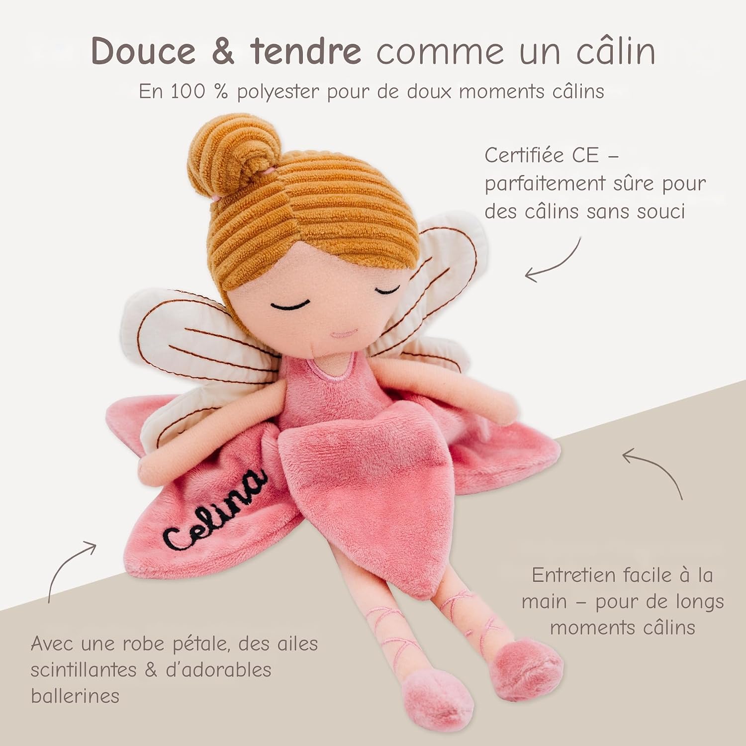 wunderwunsch Rag Doll Girl from 1 Year Personalised Fairy – Bild 2
