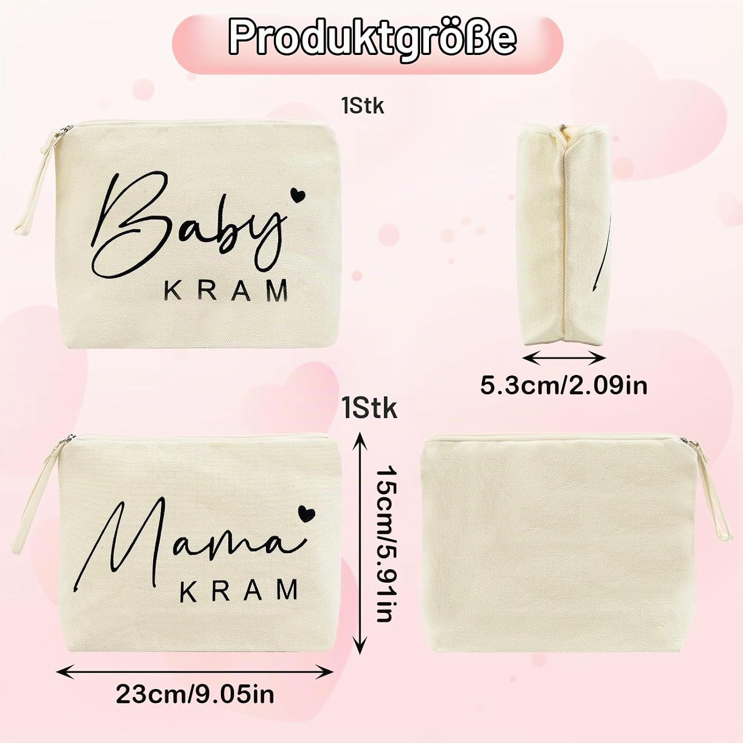Gifts for Mum for Birth Pack of 2 Expectant Mum Gift Breathable – Bild 2