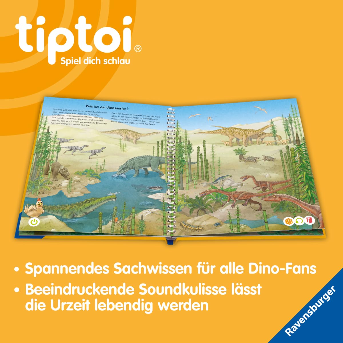 tiptoi® Wir entdecken die Dinosaurier, Dinosaurier-Buch ab 4 Jahre – Bild 5