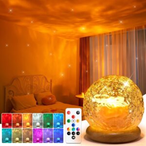 LED Decorative Lamp Bedside Lamp Starry Sky Projector Gifts for Women