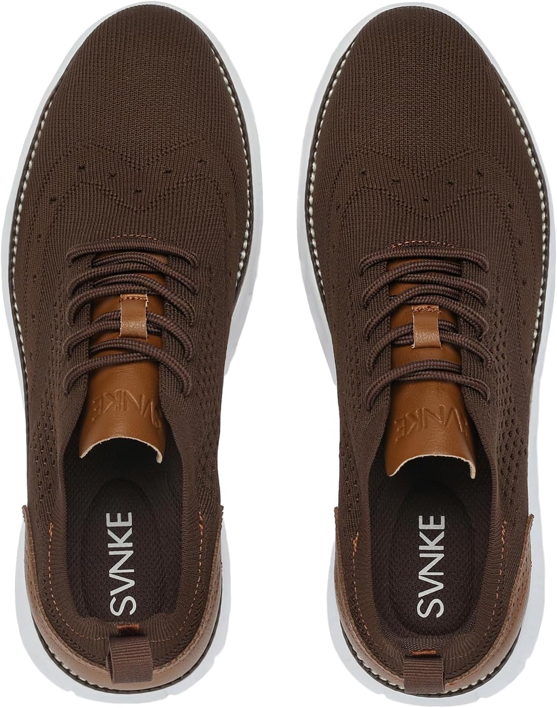 SVNKE Suit Shoes Men's Lace Up Business Oxfords Sneakers – Bild 7